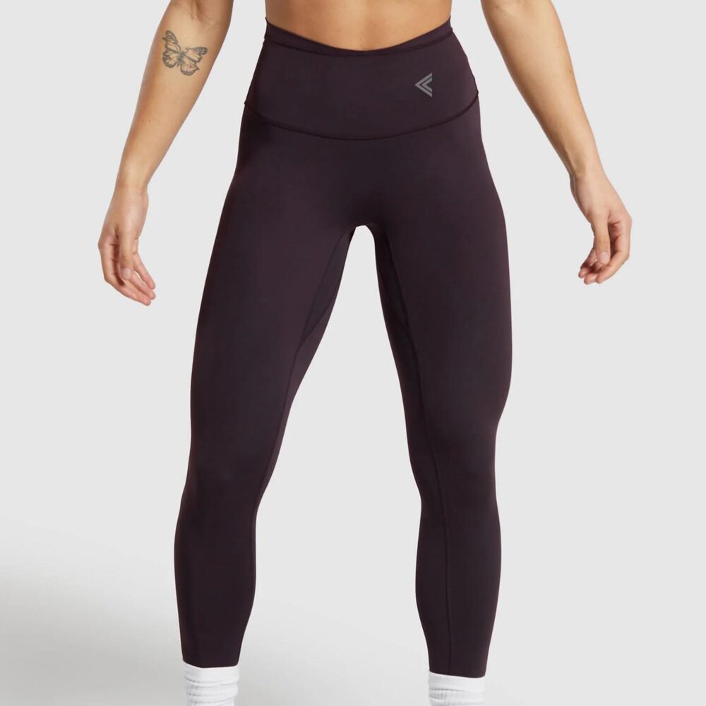 Mesh Waistband Leggings