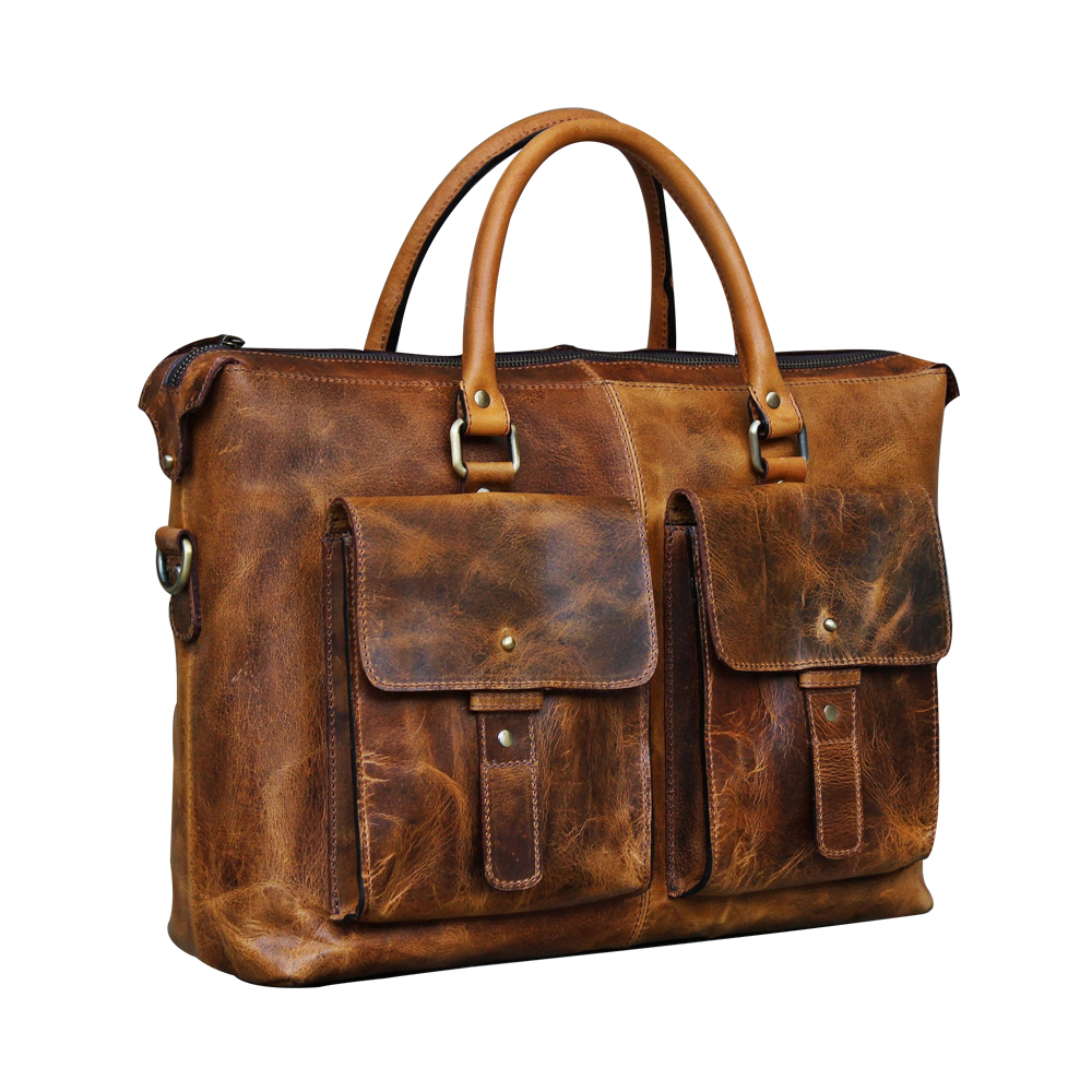 Laptop Messenger Bag ? Brown